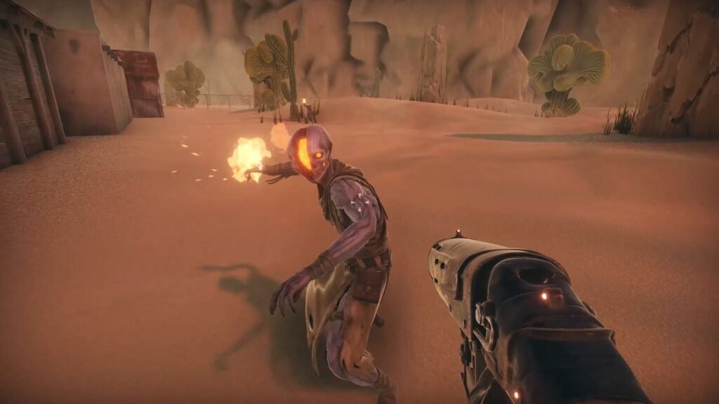 Hunted Within Terminal rust Armed with makeshift rusty industrial weaponry and your trusty dual-detection terminal,Pilot your own survival train through the desolate desert and pitch-black caverns, and abandoned areas.