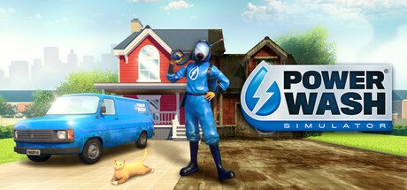 PowerWash Simulator Steam capsule art